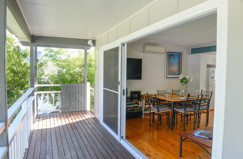 Patio, Living room, Dining area