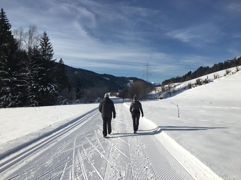 Natural landscape, Winter, Hiking