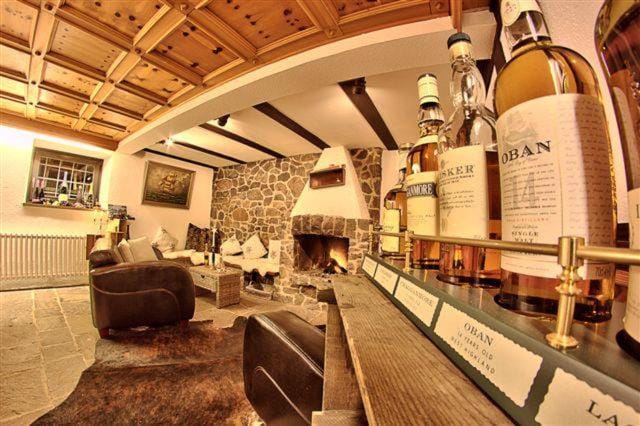 Lounge or bar, fireplace