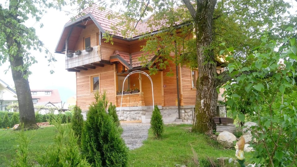 Property building, Garden view