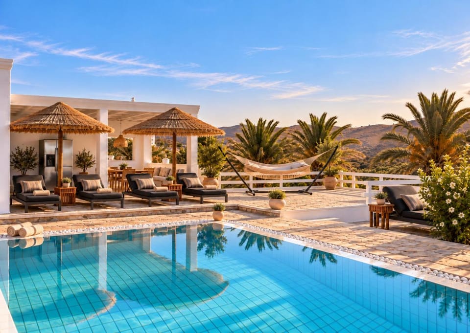 Manu Mykonos Exclusive Villa Luxury Beachside Stay with Private Pool by Quality Brand Villas Villa in Decentralized Administration of the Aegean