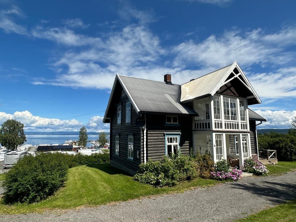 Property building, Garden view