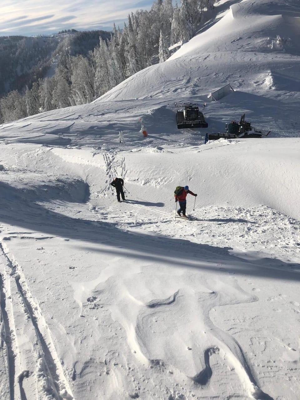 Skiing