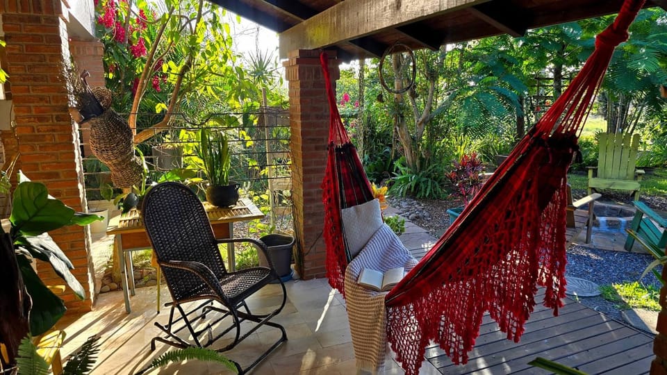 Patio, Spring, Day, Garden, View (from property/room), Balcony/Terrace, Seating area, Garden view