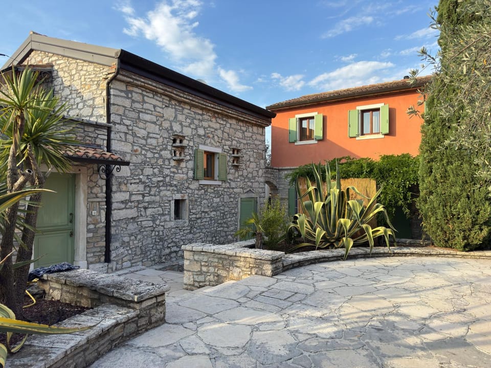 Property building, Garden, Garden view
