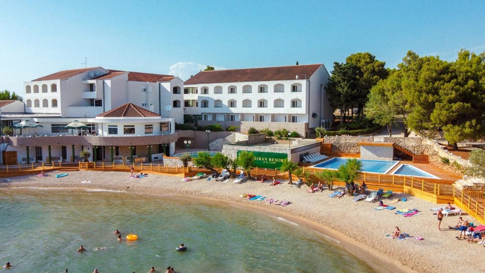 Property building, Beach, Pool view, Swimming pool