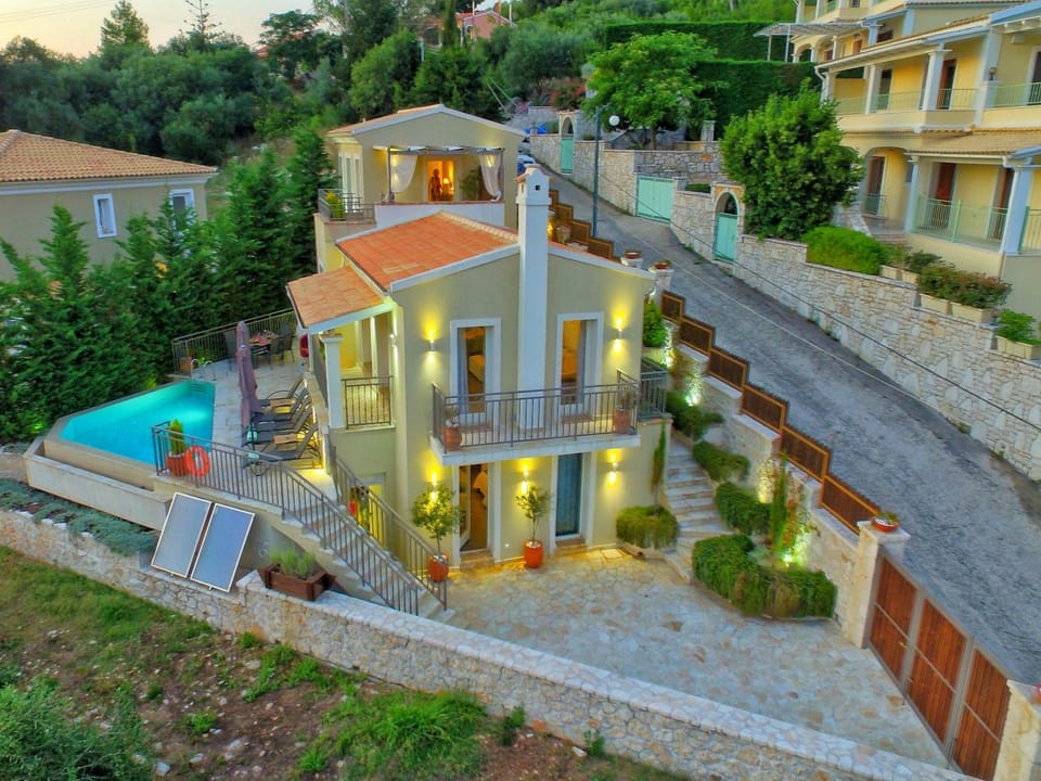 The Cassius Hill House Villa in Corfu, Greece