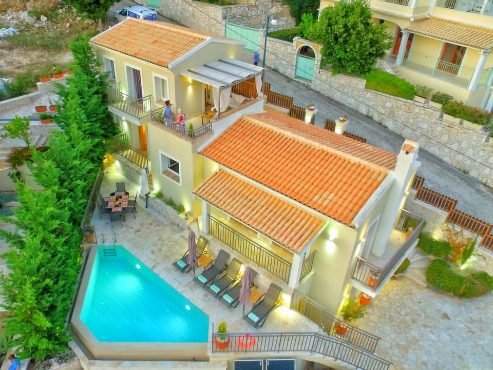 The Cassius Hill House Villa in Corfu, Greece
