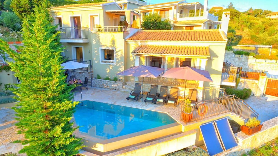 The Cassius Hill House Villa in Corfu, Greece