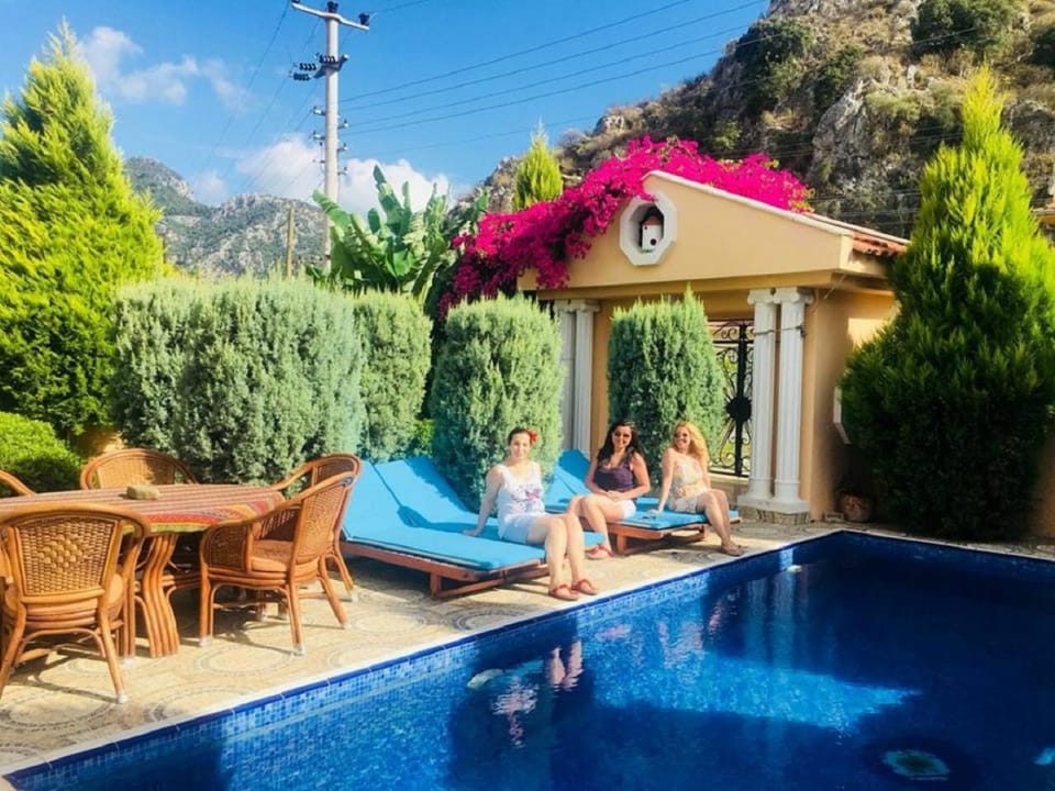 Off site, Pool view