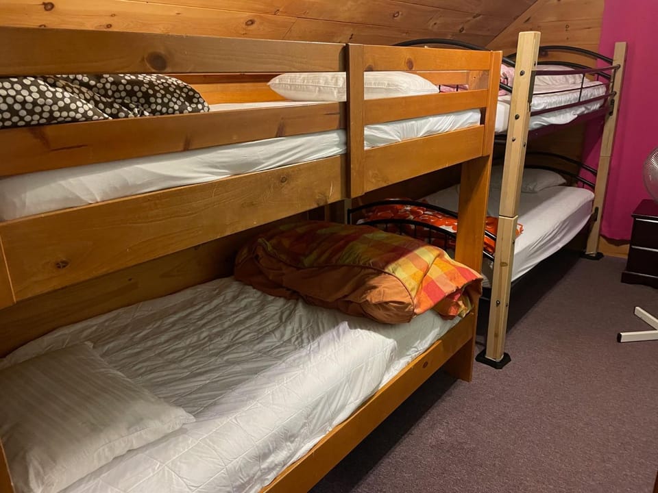 Bed, Photo of the whole room, Bedroom, bunk bed