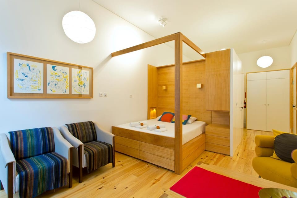 Seating area, Bedroom