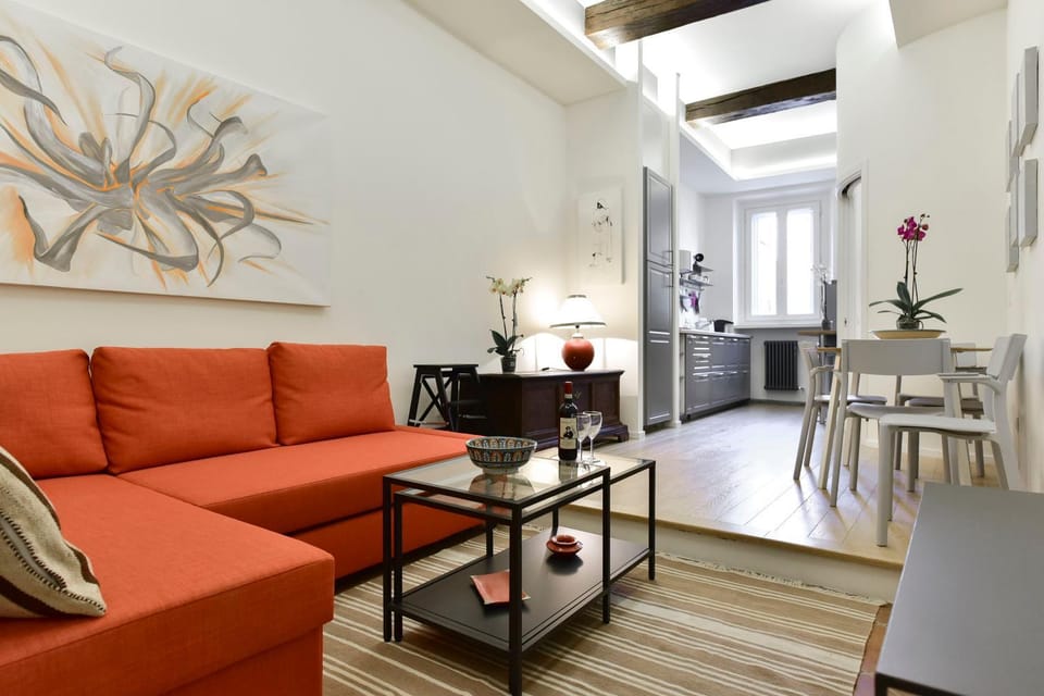 Kitchen or kitchenette, Living room