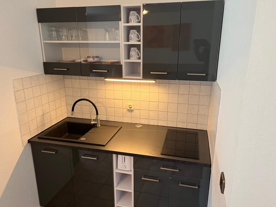 Kitchen or kitchenette, kitchen