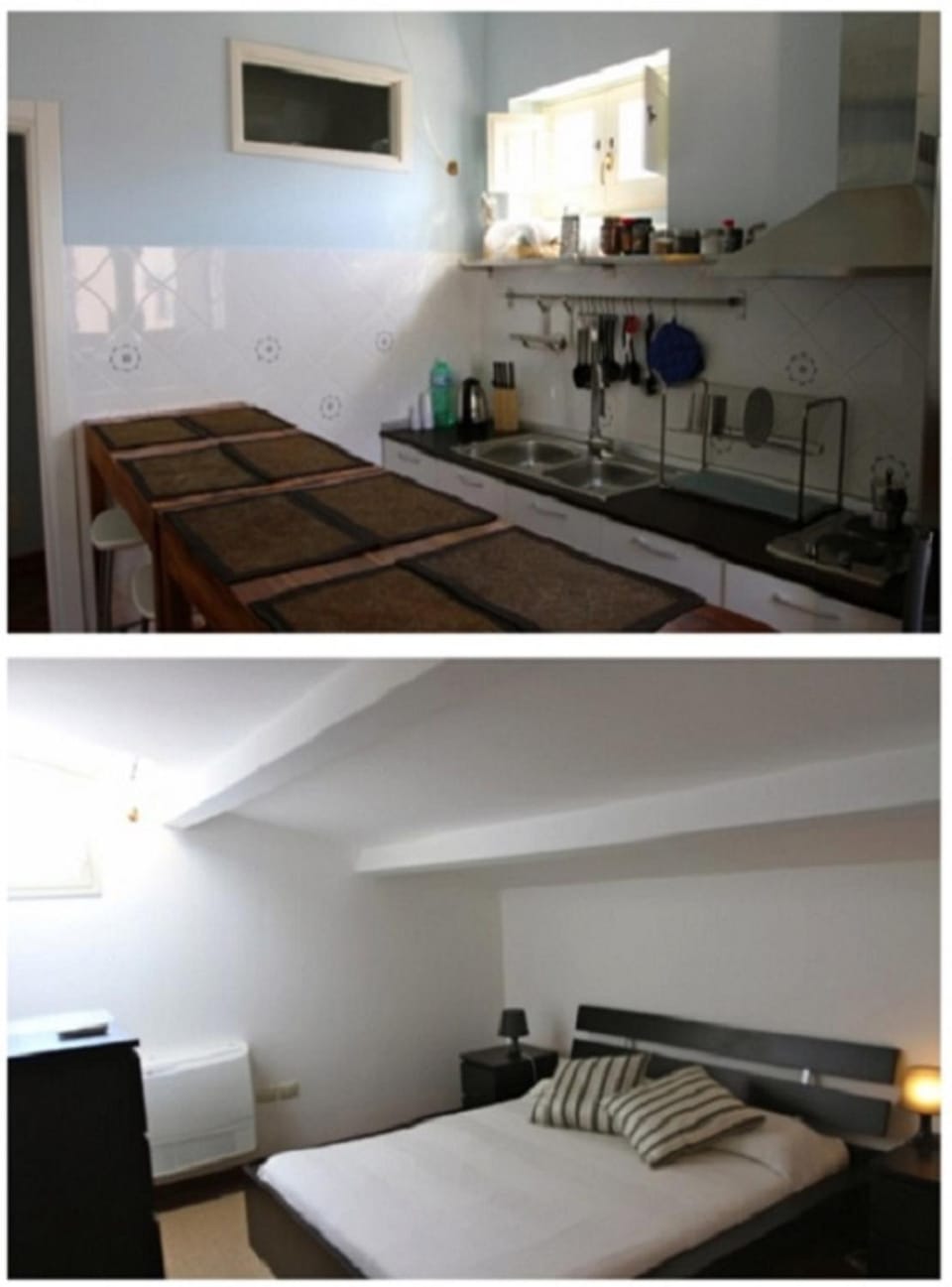 Kitchen or kitchenette, Dining area, Bedroom