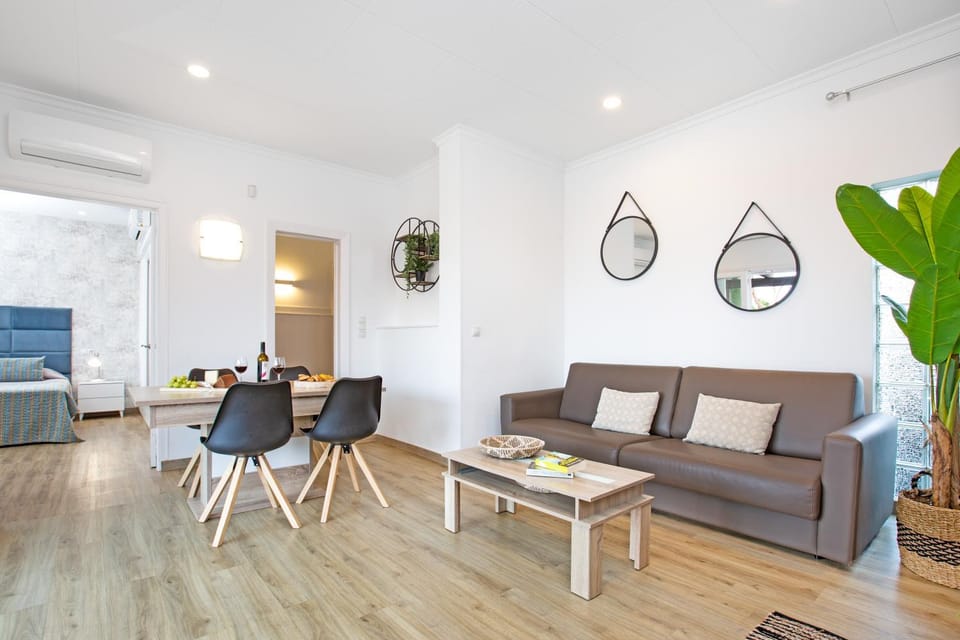 Living room, Dining area, air conditioner