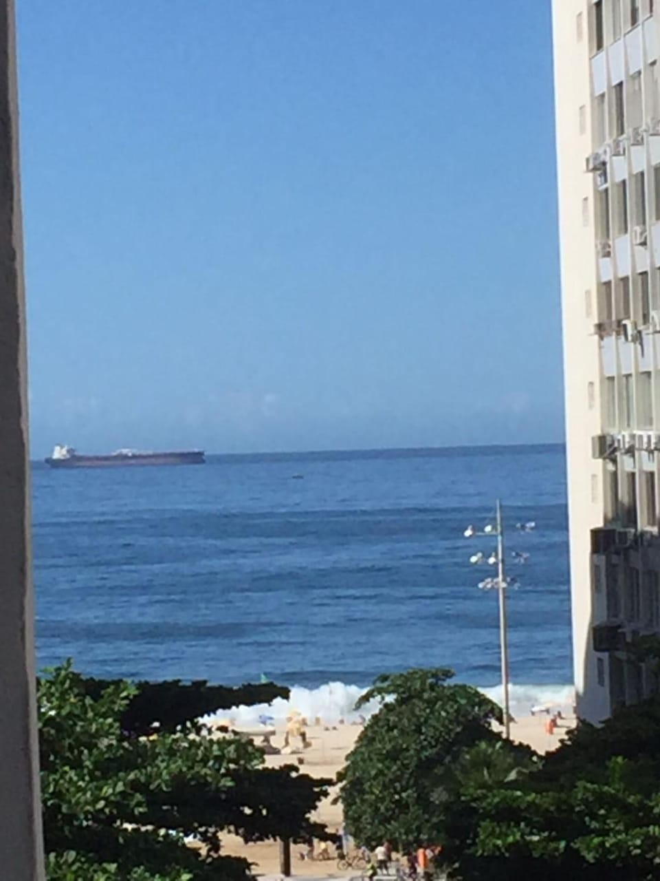 Copacabana: lounge lindo, confortável e com vista do mar Apartment in Rio de Janeiro