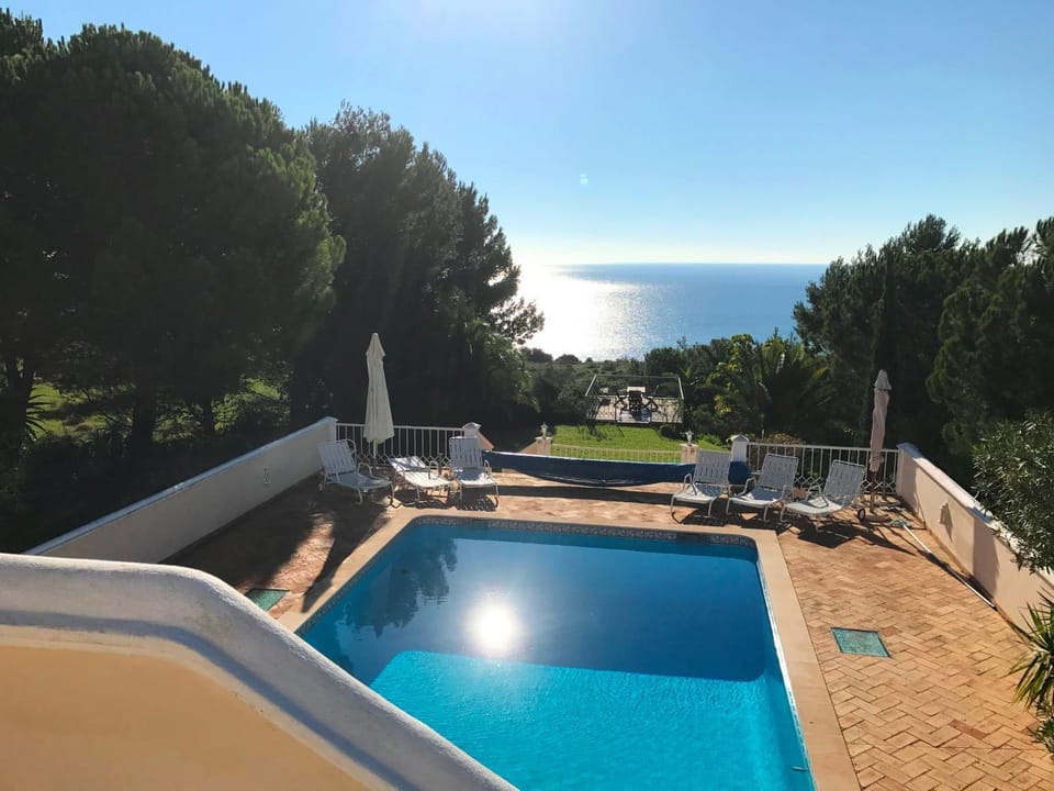 Natural landscape, Pool view, Sea view, Swimming pool, sunbed