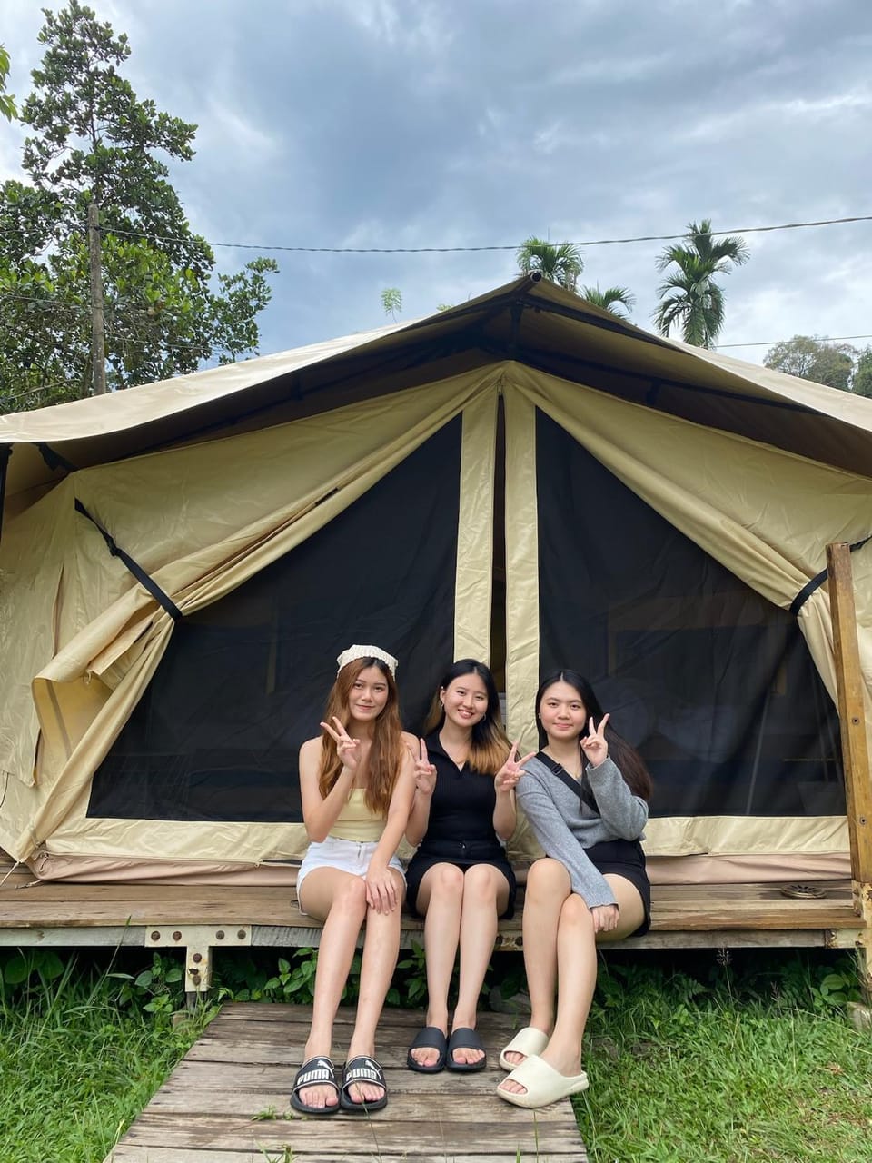 Canopy Villa Glamping Park Luxury tent in Selangor, Malaysia