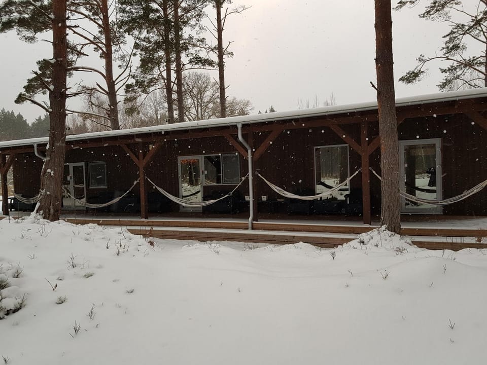 Property building, Facade/entrance, Winter