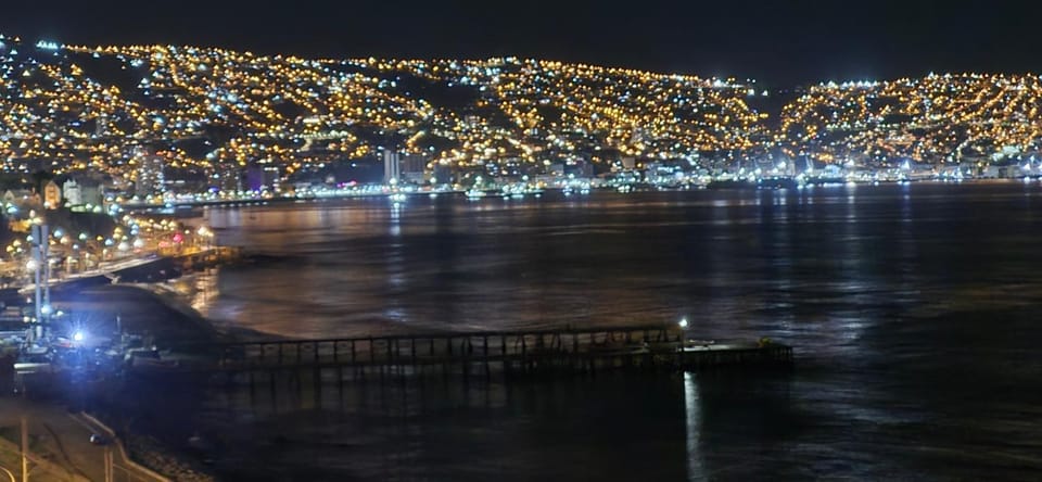 Night, Sea view