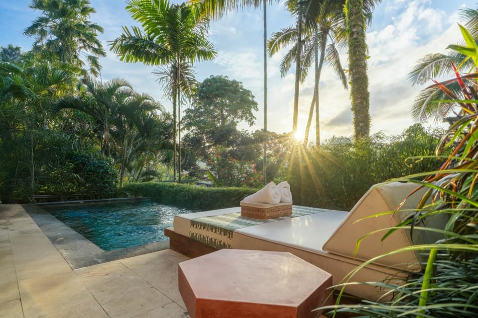 Natural landscape, Pool view, Swimming pool