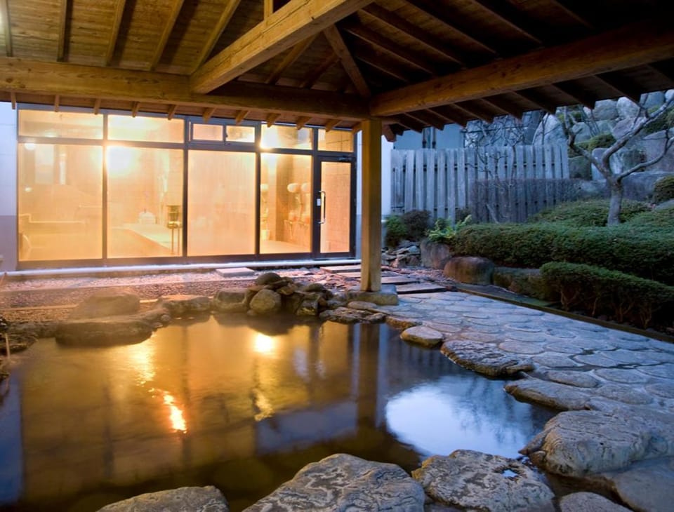 Hot Spring Bath, Hot Tub, Open Air Bath