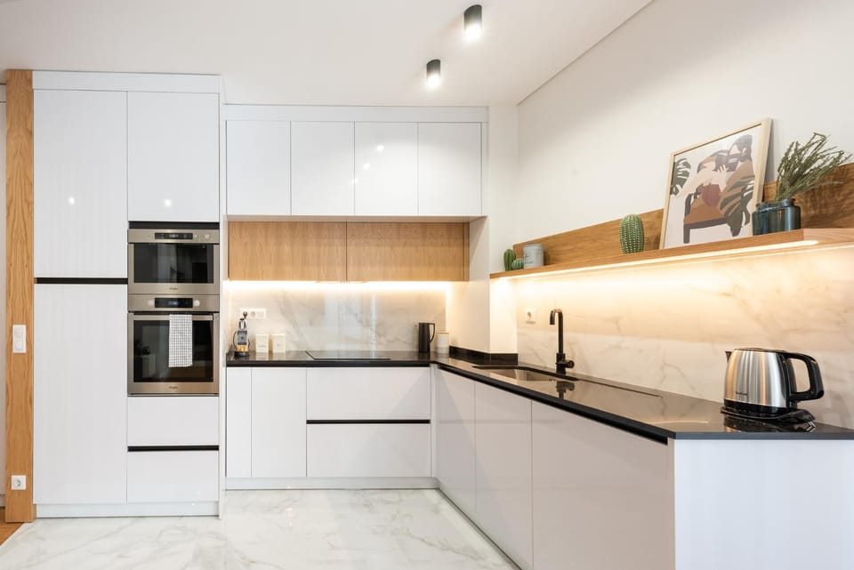 Kitchen or kitchenette, kitchen