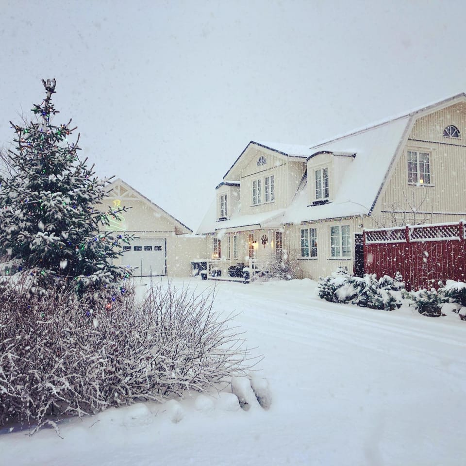 Property building, Winter