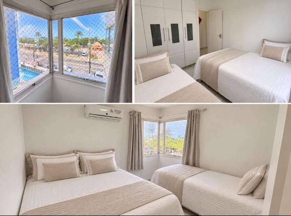 Bed, Natural landscape, Photo of the whole room, Bedroom, air conditioner