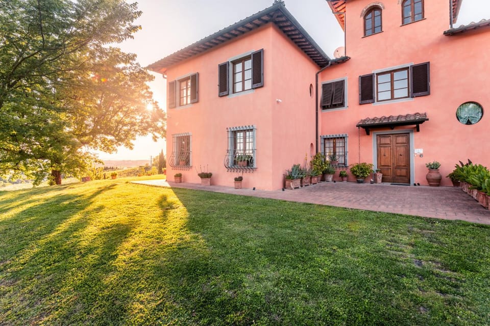 Property building, Garden view