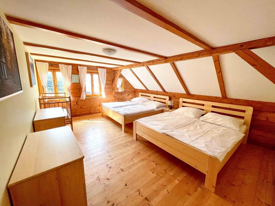 Bed, Bedroom, Guests, Garden view, Pool view, Area and facilities