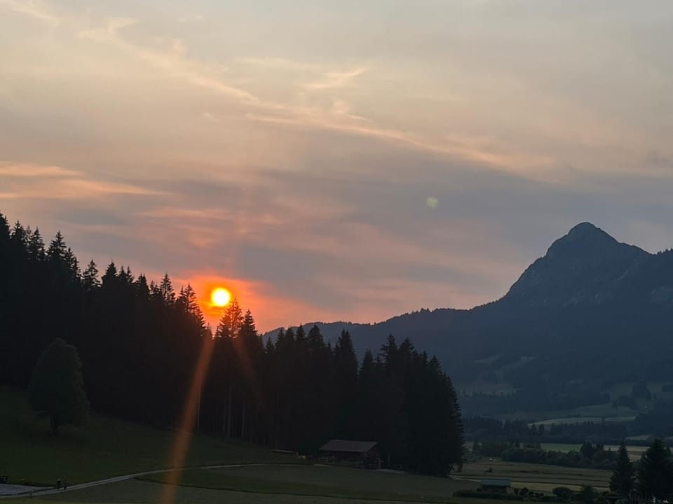 Natural landscape, Sunset