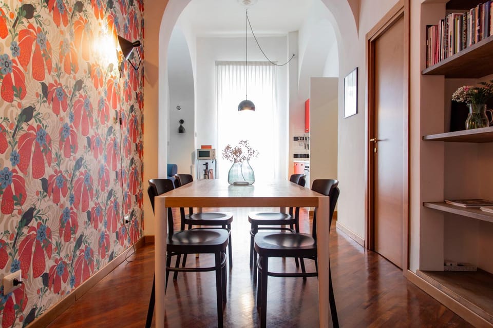 Library, Living room, Seating area, Dining area