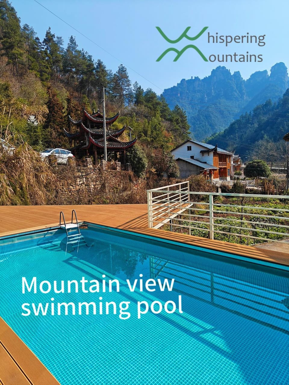 Pool view, Swimming pool