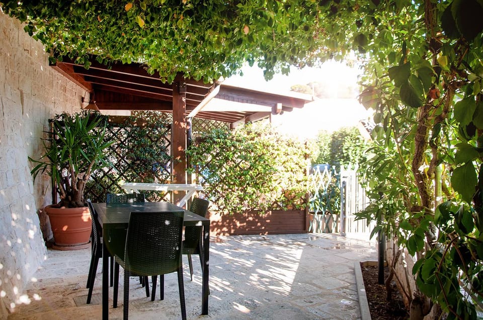 Property building, Patio