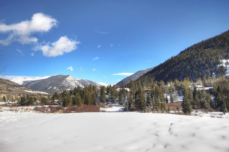 Winter, Mountain view