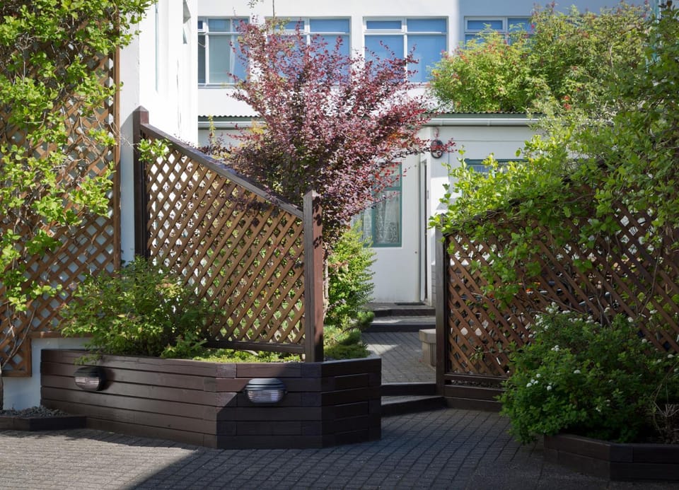 Property building, Patio, Summer, On site