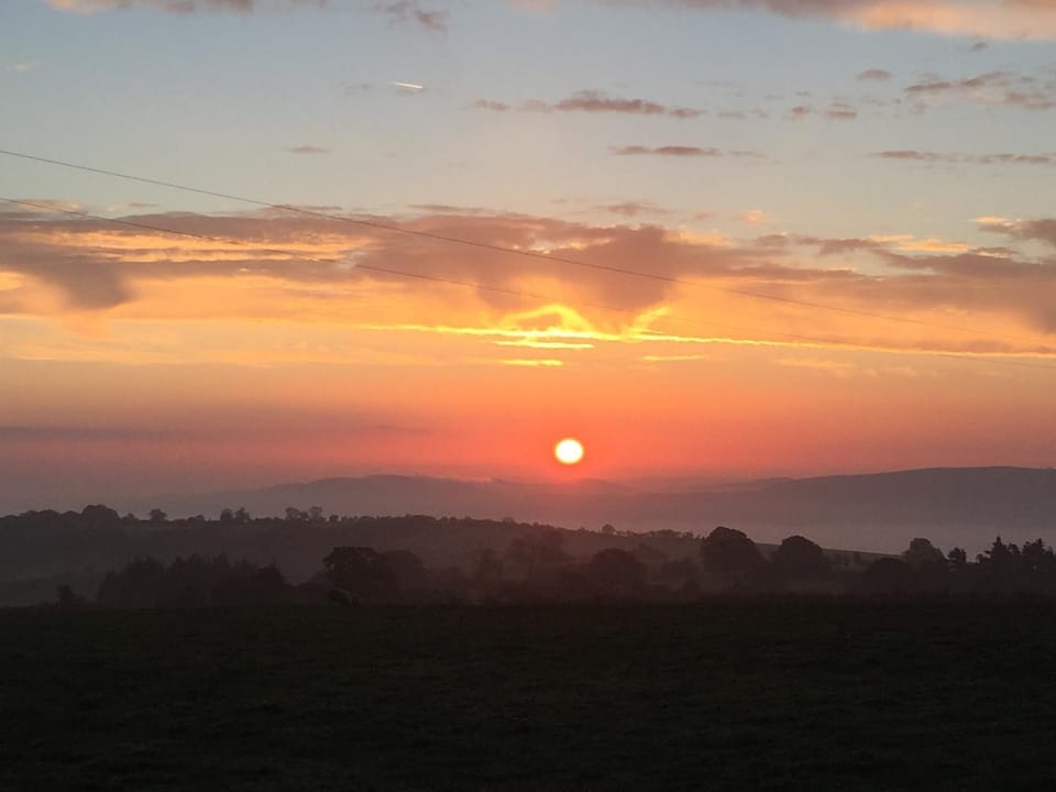 Natural landscape, Sunset