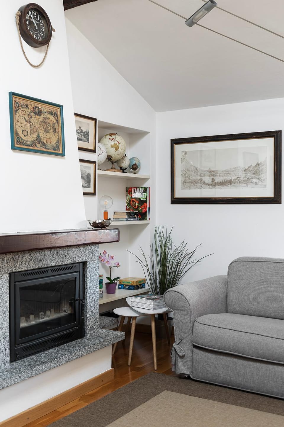 Living room, Decorative detail, On site