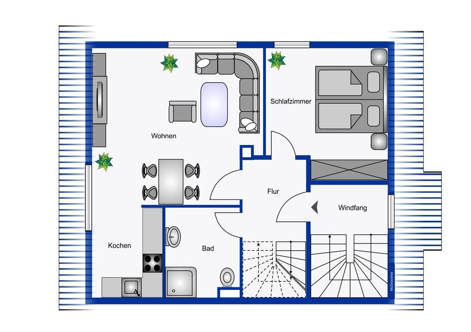 Ferienwohnung Brise Apartment in Nordfriesland
