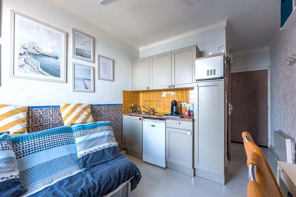 Studio "Les Roches blanches" - Vue mer & Vignes Apartment in Port-Vendres
