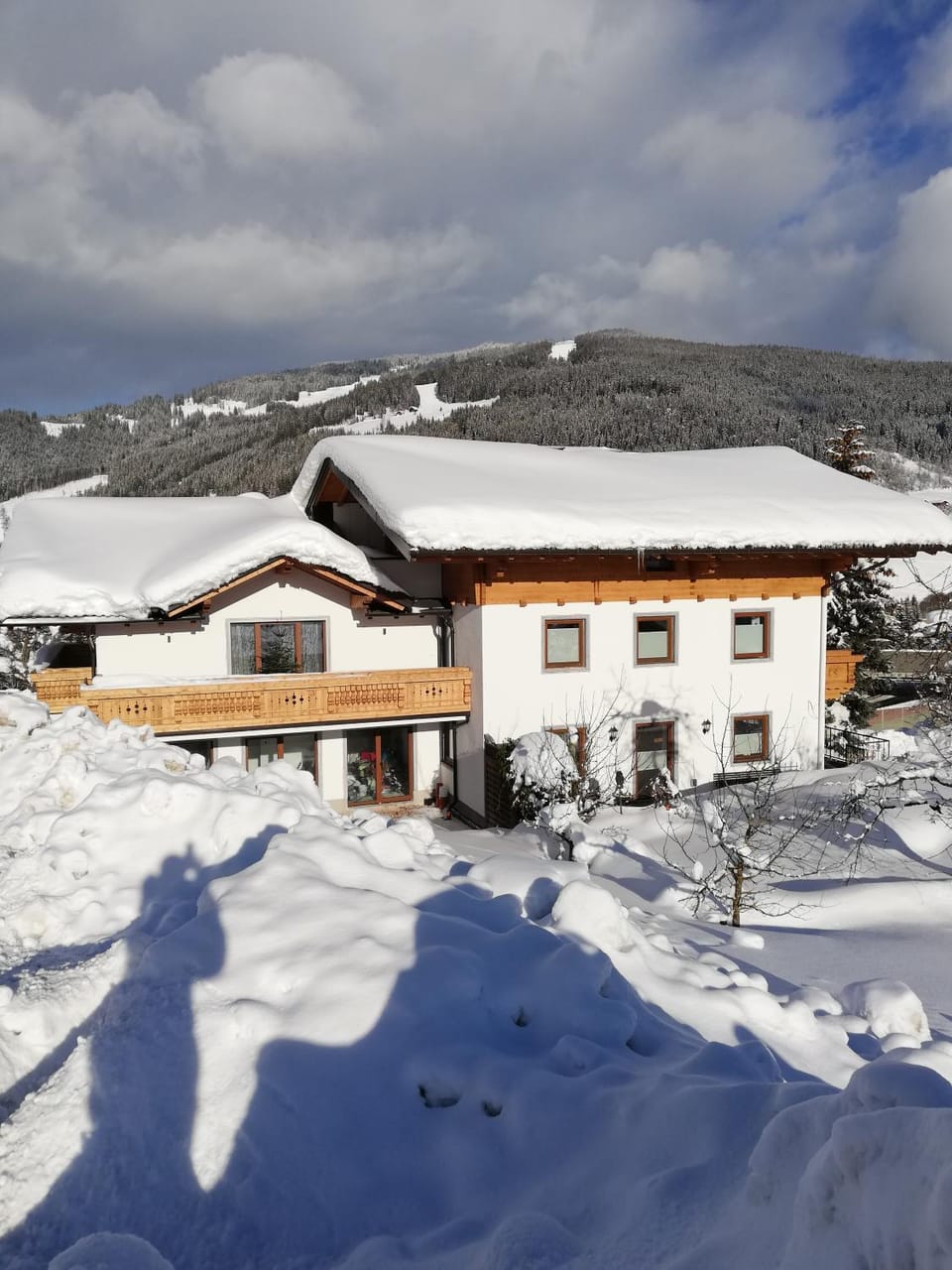 Property building, Winter