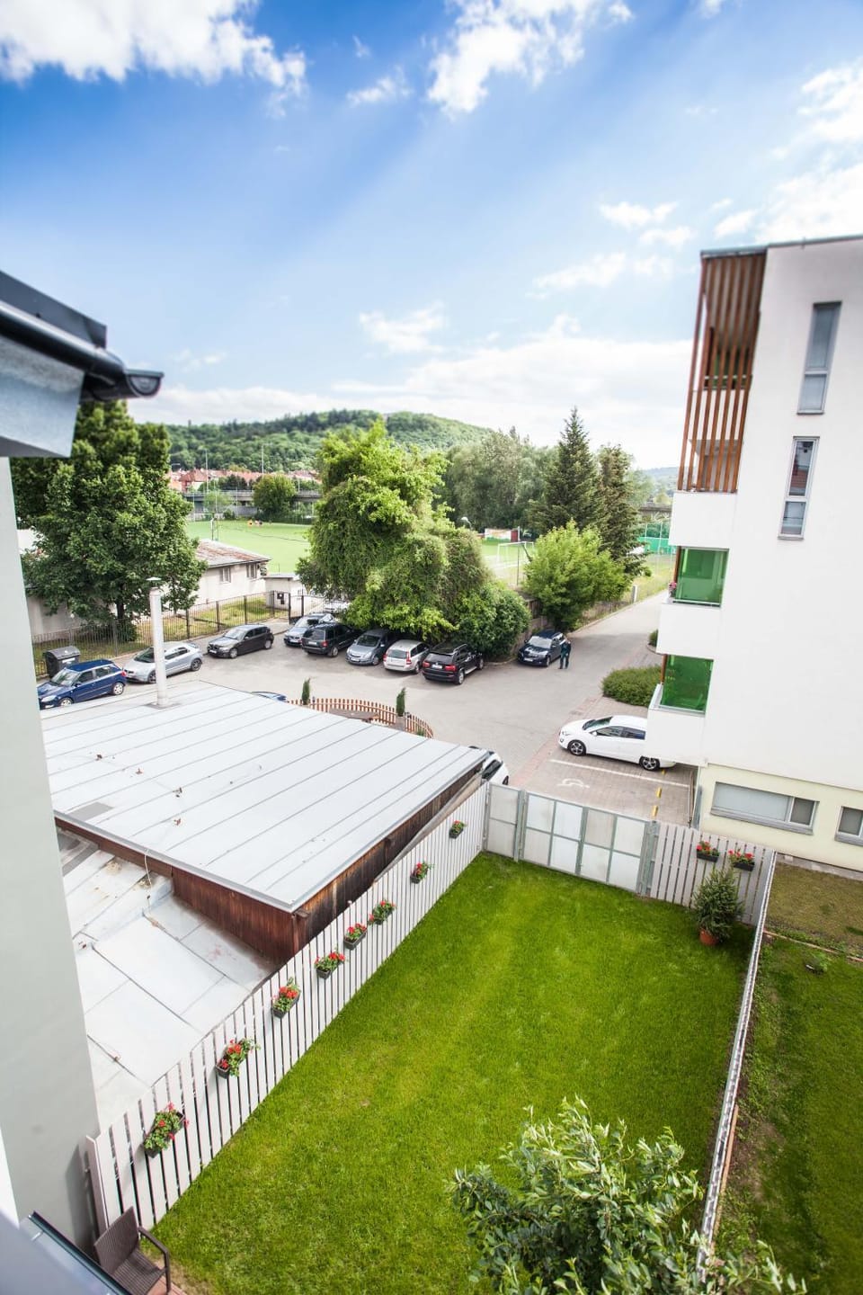 Garden view, Mountain view
