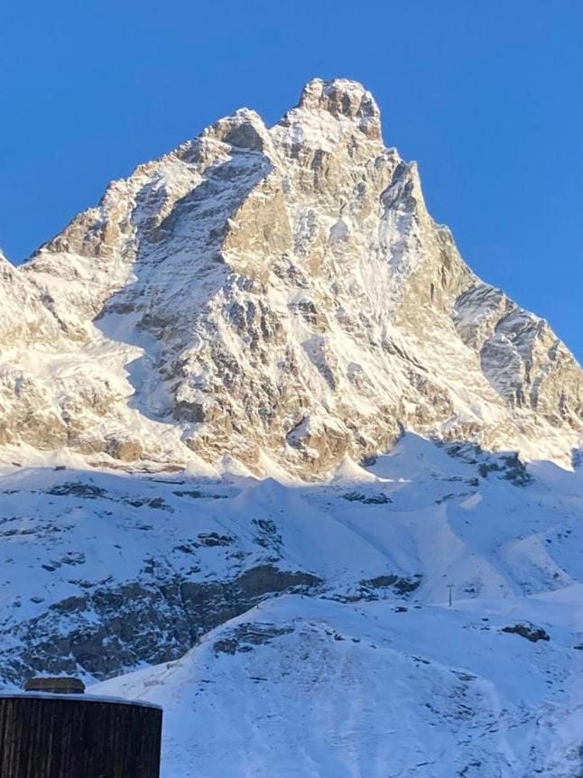 Winter, Mountain view