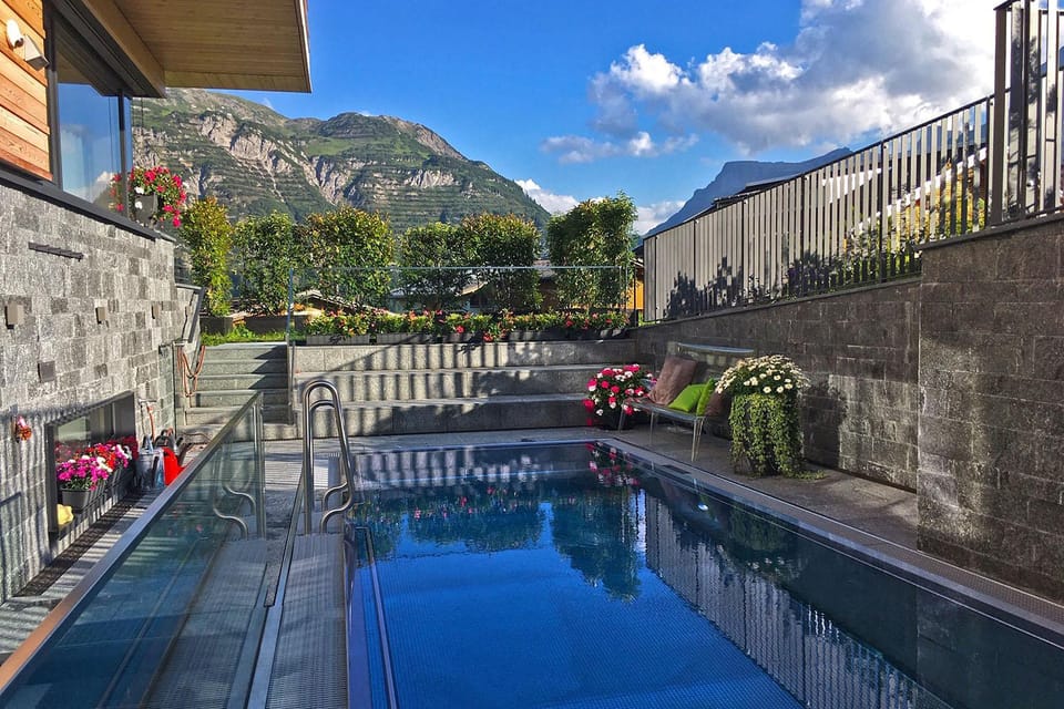 Summer, Garden, Golfcourse, Sauna, Kitchen or kitchenette, Spa and wellness centre/facilities, Fitness centre/facilities, Hiking, Cycling, Garden view, Mountain view, Swimming pool, Breakfast