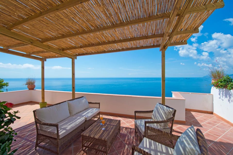 Patio, Balcony/Terrace, Sea view