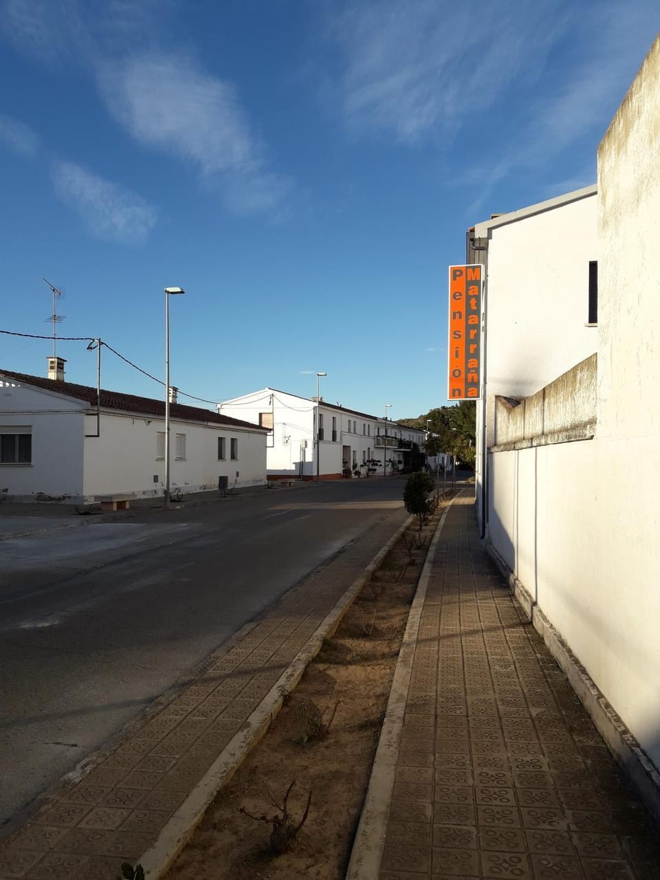 Property building, Off site, Winter, City view, Street view, Sunset