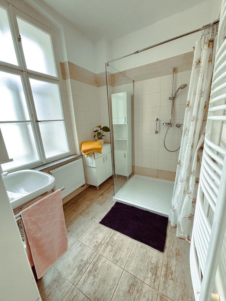Shower, Bathroom, Photo of the whole room, towels