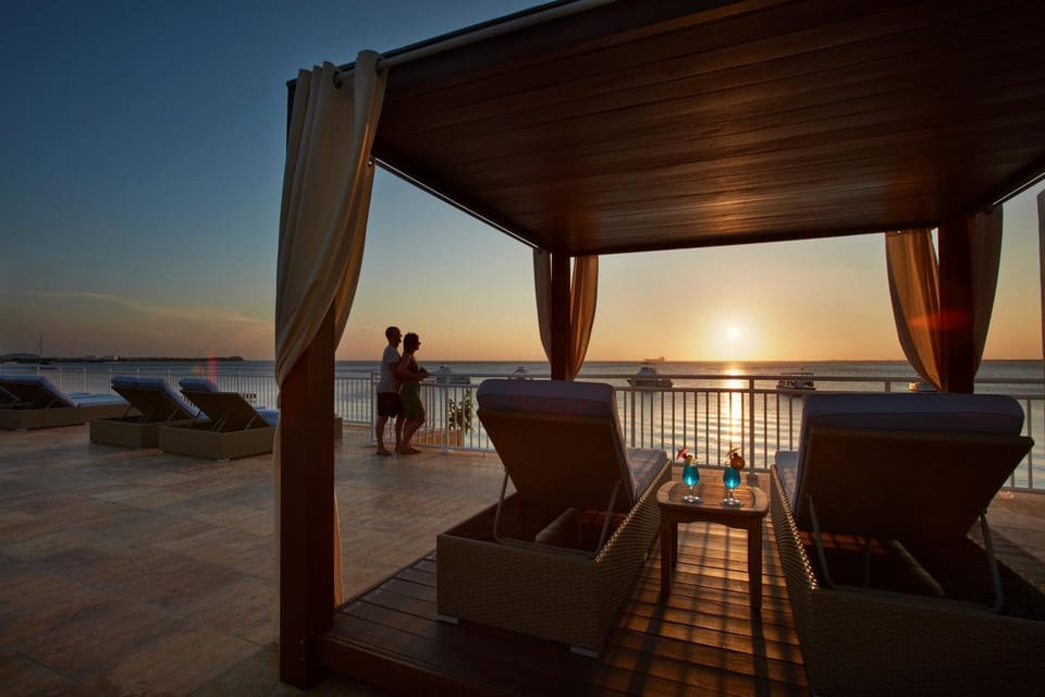 Sea view, Sunset